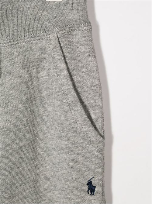 Pantalone felpa bambino Ralph Lauren grigio RALPH LAUREN KIDS | 720897004